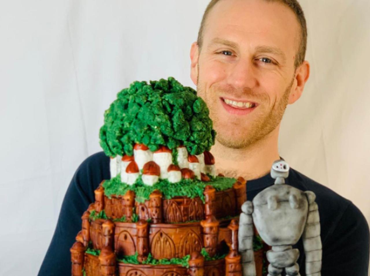 ジブリ『天空の城ラピュタ』のケーキ、『ベイクオフ』勝者の作品の“立体感”に心躍っちゃう