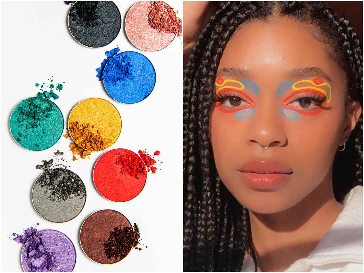 水で濡らすと大胆に発色!?TikTokで話題の「ケーキアイライナー」が気になる