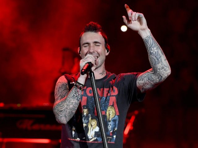 マルーン5のアダム、娘との「双子コーデ」ドレス姿が可愛い