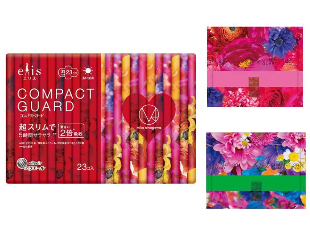 エリス、蜷川実花氏が手がける「M / mika ninagawa」とコラボした生理用ナプキンを限定発売