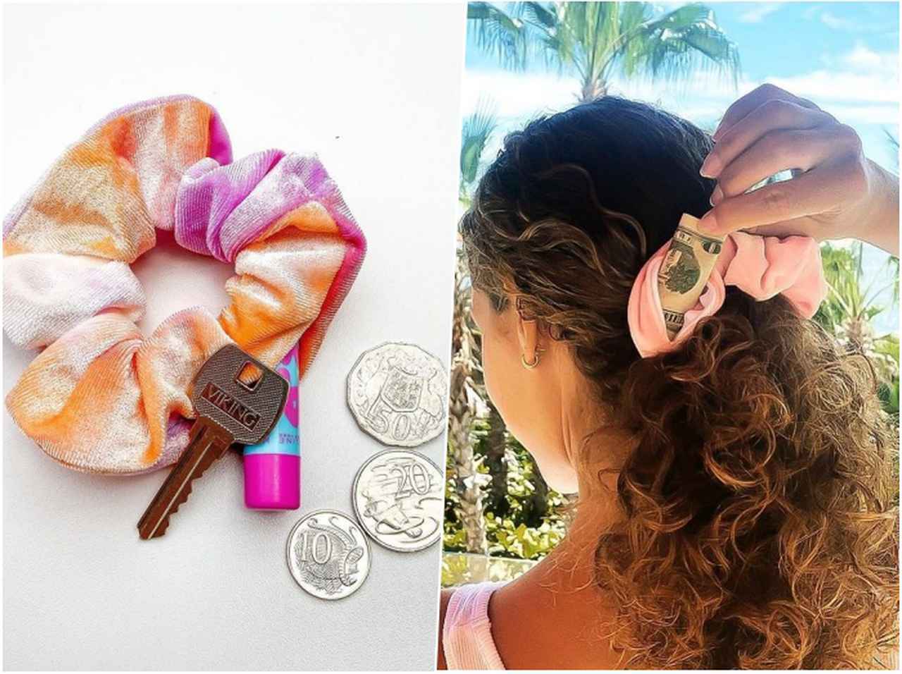 なんで今までなかったの!?「隠しポケット付きシュシュ」が画期的すぎる