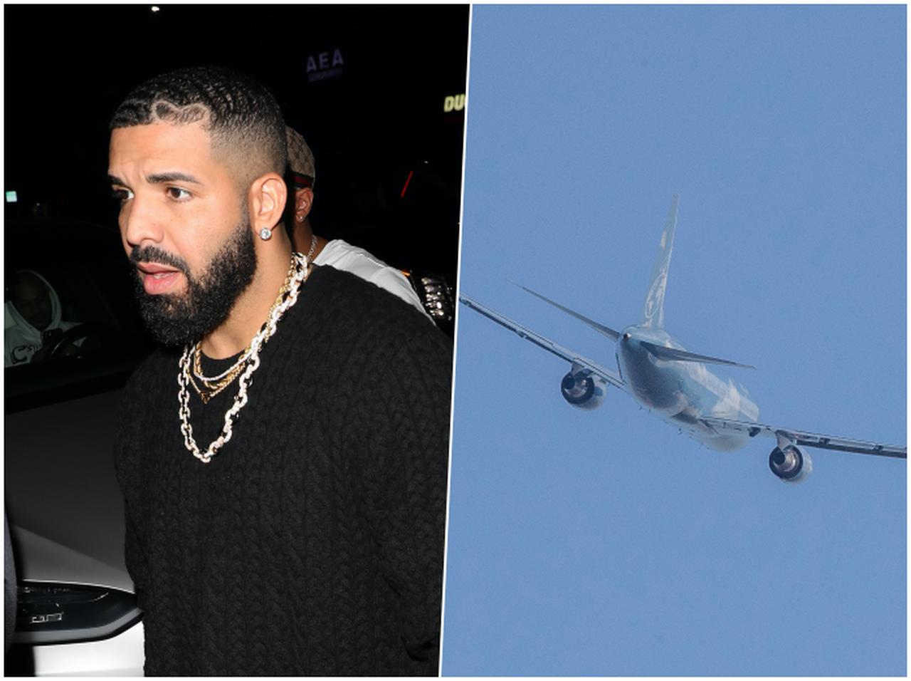 ドレイク、200億超えプライベートジェットに書かれているメッセージがクセ