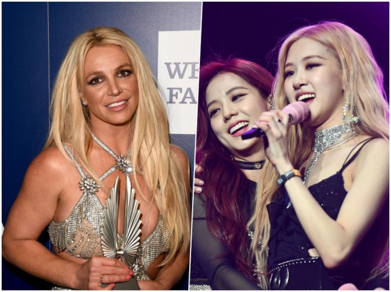BLACKPINKのロゼ、ブリトニーが自分たちの曲で踊り大はしゃぎ