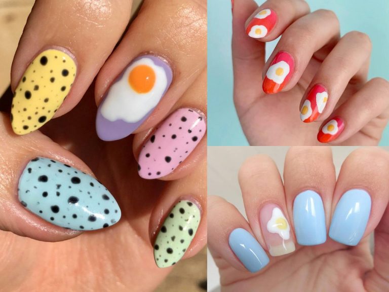 ちょっぴりシュールで可愛い!「目玉焼きネイル」で周りと差がつく指先に
