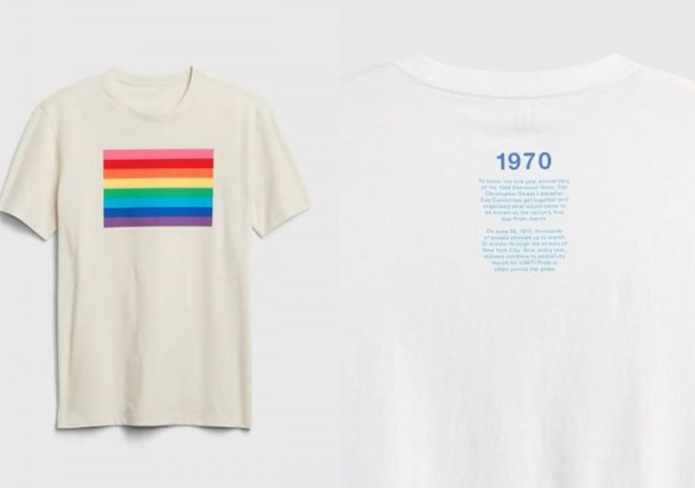 GAPがプライドコレクションを発表！プライドウィーク中に発売