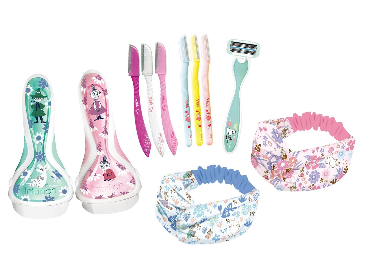 「ムーミン×シック」コラボ商品が登場!数量限定のカミソリ&ヘアバンド