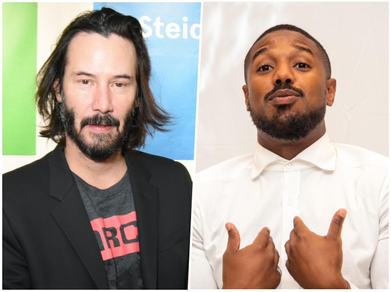 キアヌ・リーブスは“理想の先輩”、マイケル・B・ジョーダンが「うらやま体験」明かす