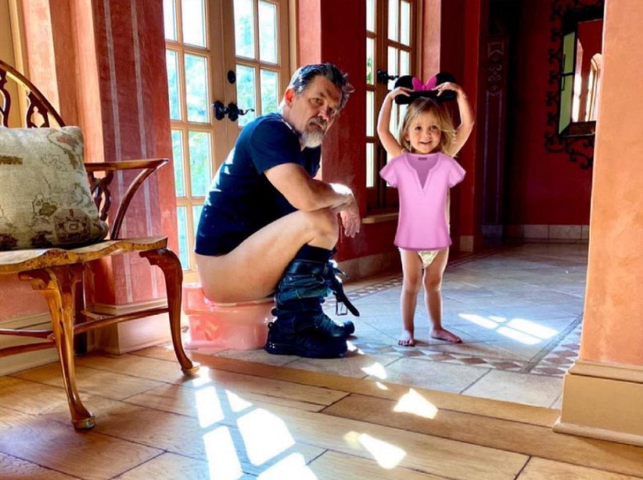 『アベンジャーズ』サノス役が、“いいパパのお手本”に⁉︎娘にトイレトレーニングする姿が話題!