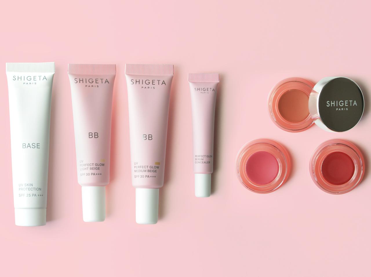 SHIGETAからメイクアップシリーズ「パーフェクトグロウ」が登場!ブランド初のカラーコスメも