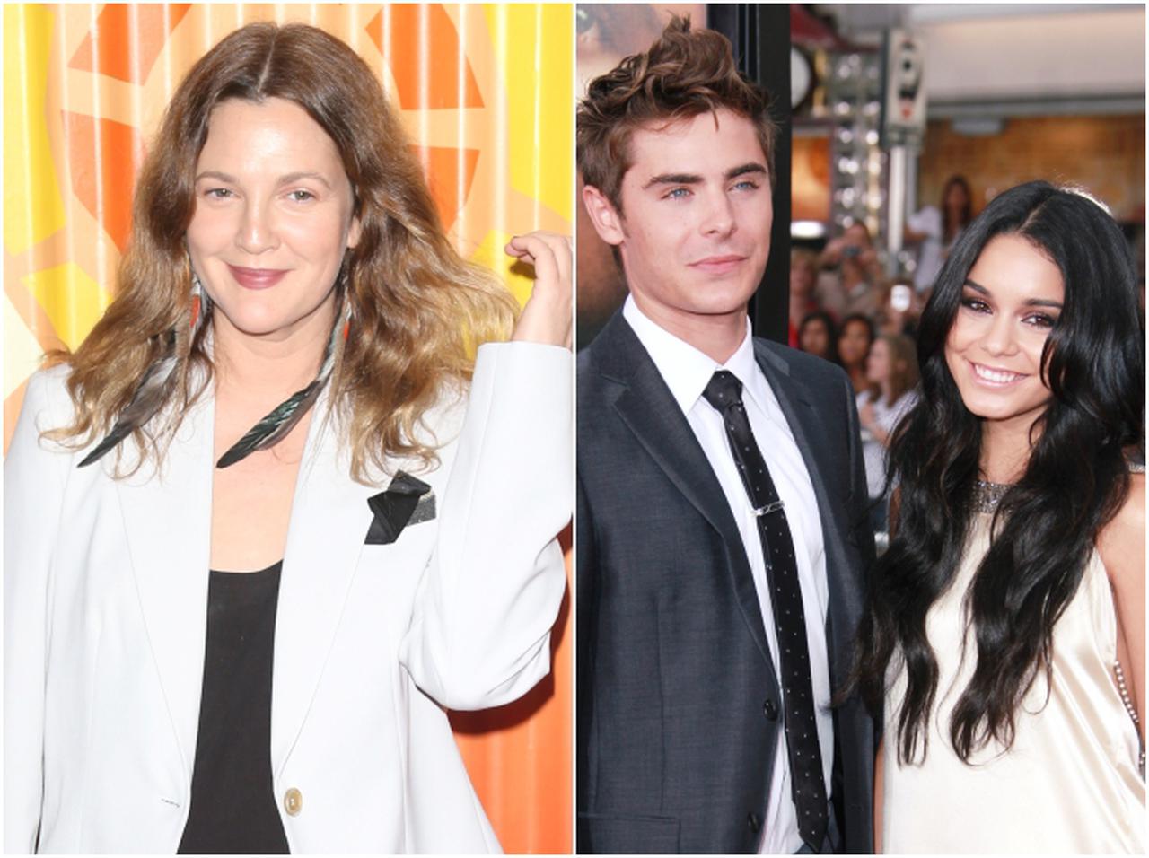 ドリュー・バリモア、ザック&ヴァネッサのデートに「お邪魔」していた