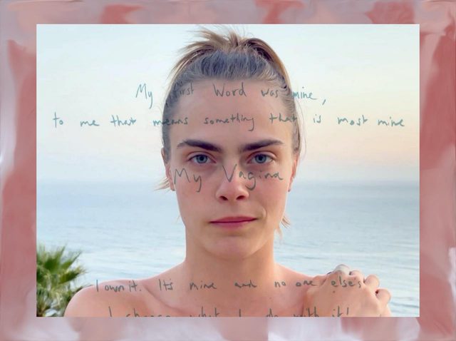 カーラ・デルヴィーニュ、「女性器」について語るNFTアート作品をオークションにかける