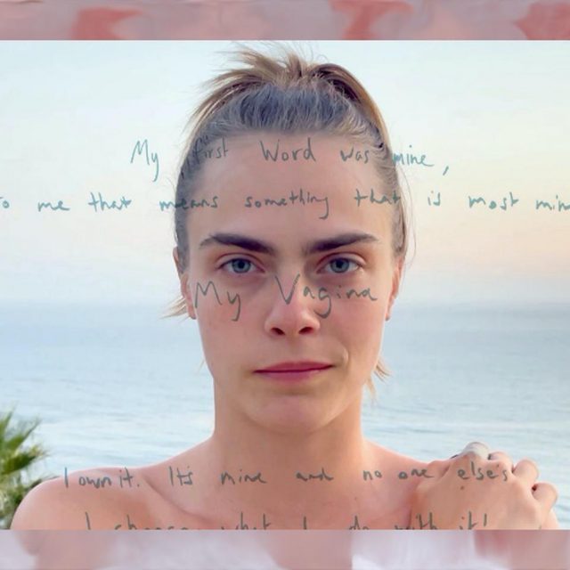 カーラ・デルヴィーニュ、「女性器」について語るNFTアート作品をオークションにかける