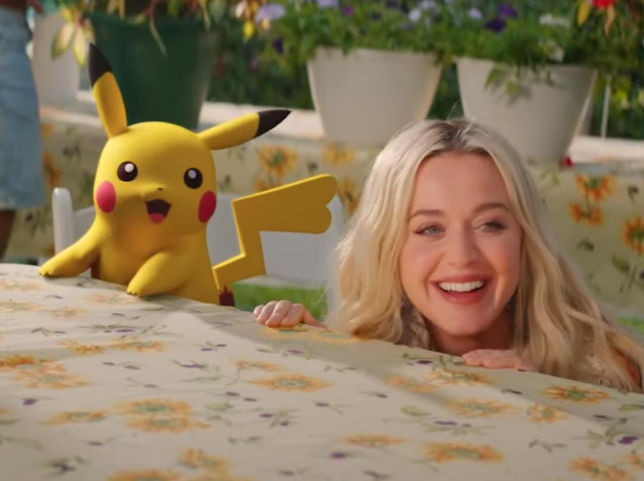 ケイティ・ペリー、産休明け初の新曲「Electric」MVで大好きなピカチュウとの共演が実現