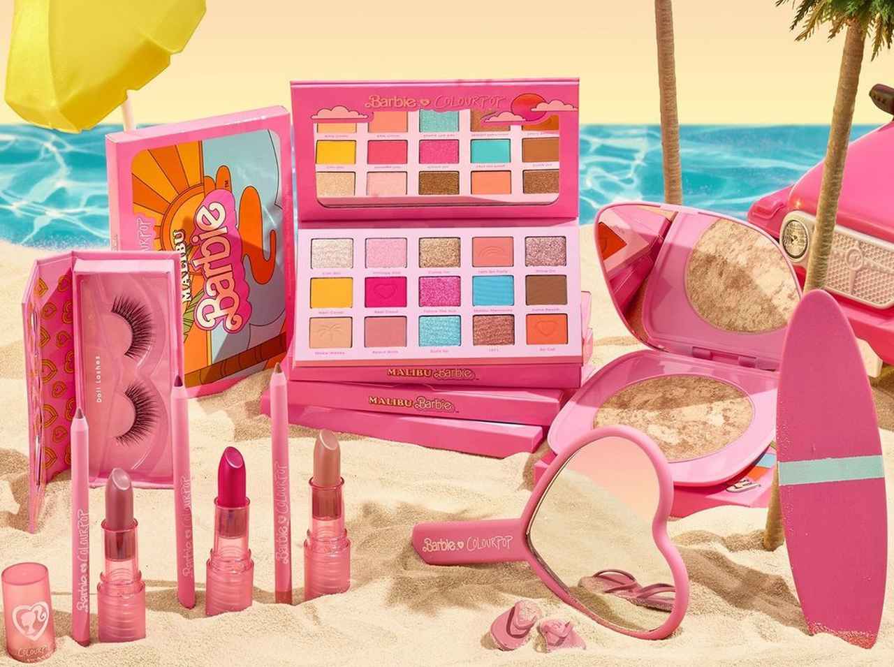 バービーがコスメブランドとコラボ!とびっきりキュートなデザインに眼福
