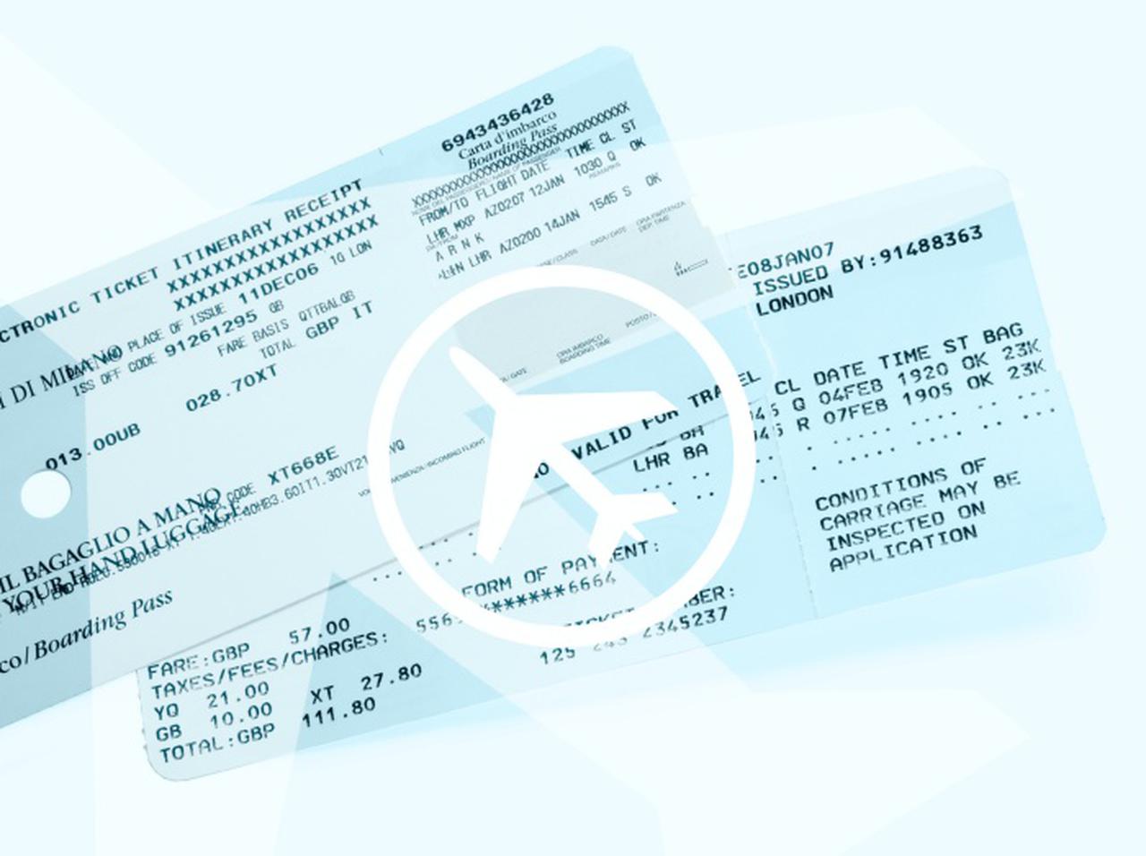 飛行機のチケットに「絶対にしちゃいけないこと」、その理由が恐怖…