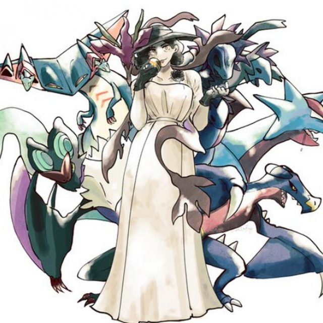 『バイオハザード』ドミトレスク夫人を『ポケモン』風に描くとどうなる？