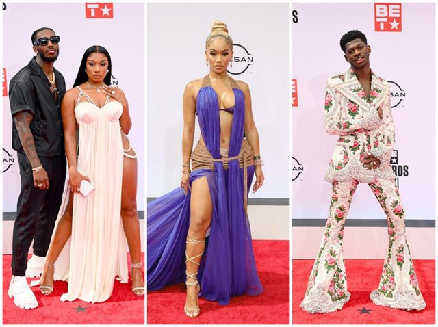 個性的な衣装が勢ぞろい！BETアワードでセレブは何を着用した？