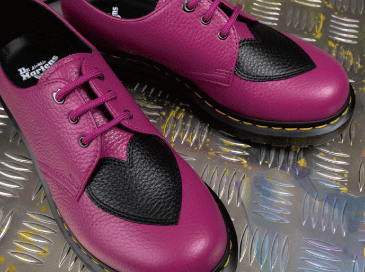 ドクターマーチン、ハートモチーフの「AMORE」シリーズ限定発売