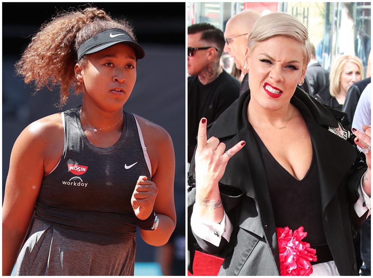 ピンクが大坂なおみを絶賛!「自分の子供たちのお手本になる存在」