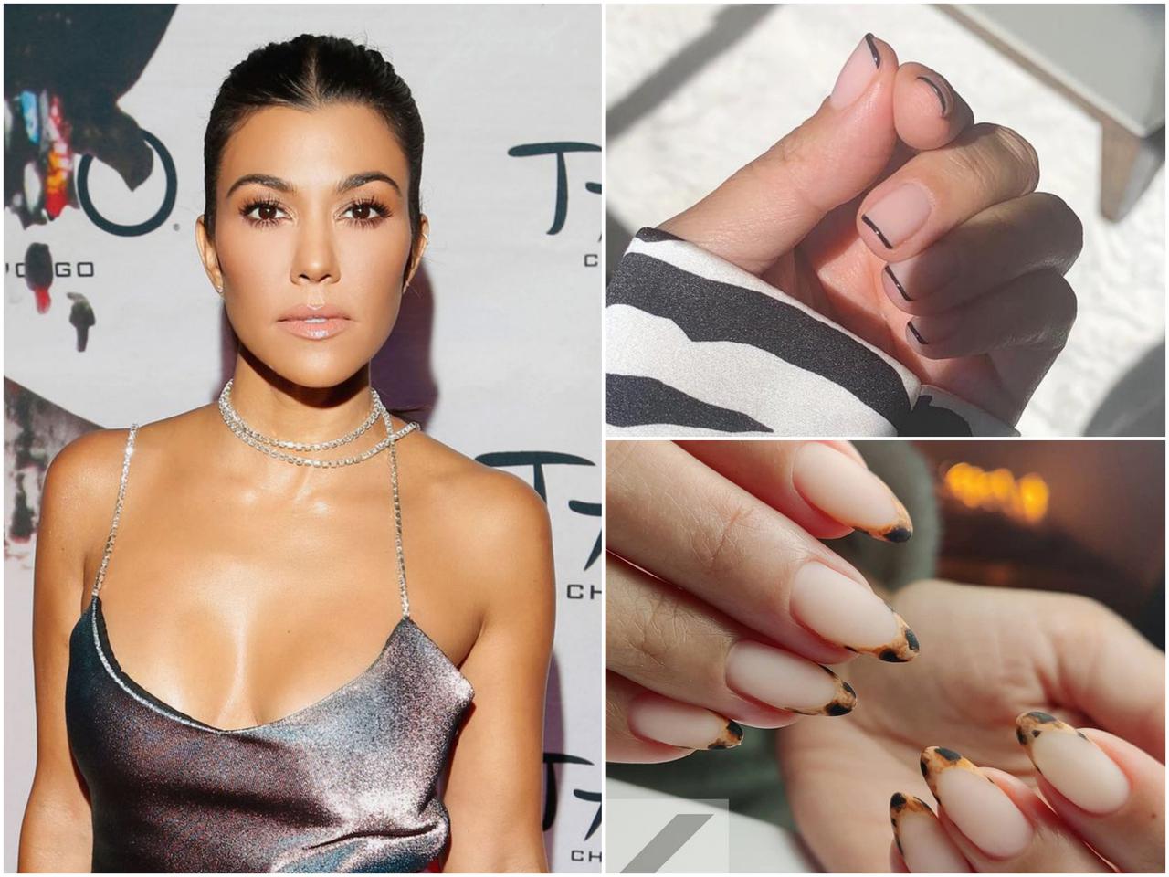 フレンチネイルの達人!コートニー・カーダシアンに学ぶ“技アリ”ネイル