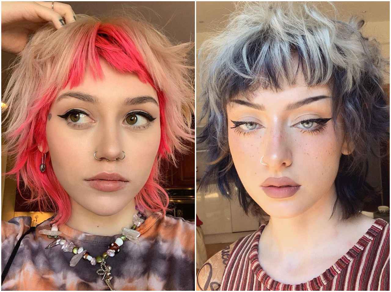 マレットヘア×ツートンカラーの「ツートン・マレット」が海外のSNSでトレンドに!