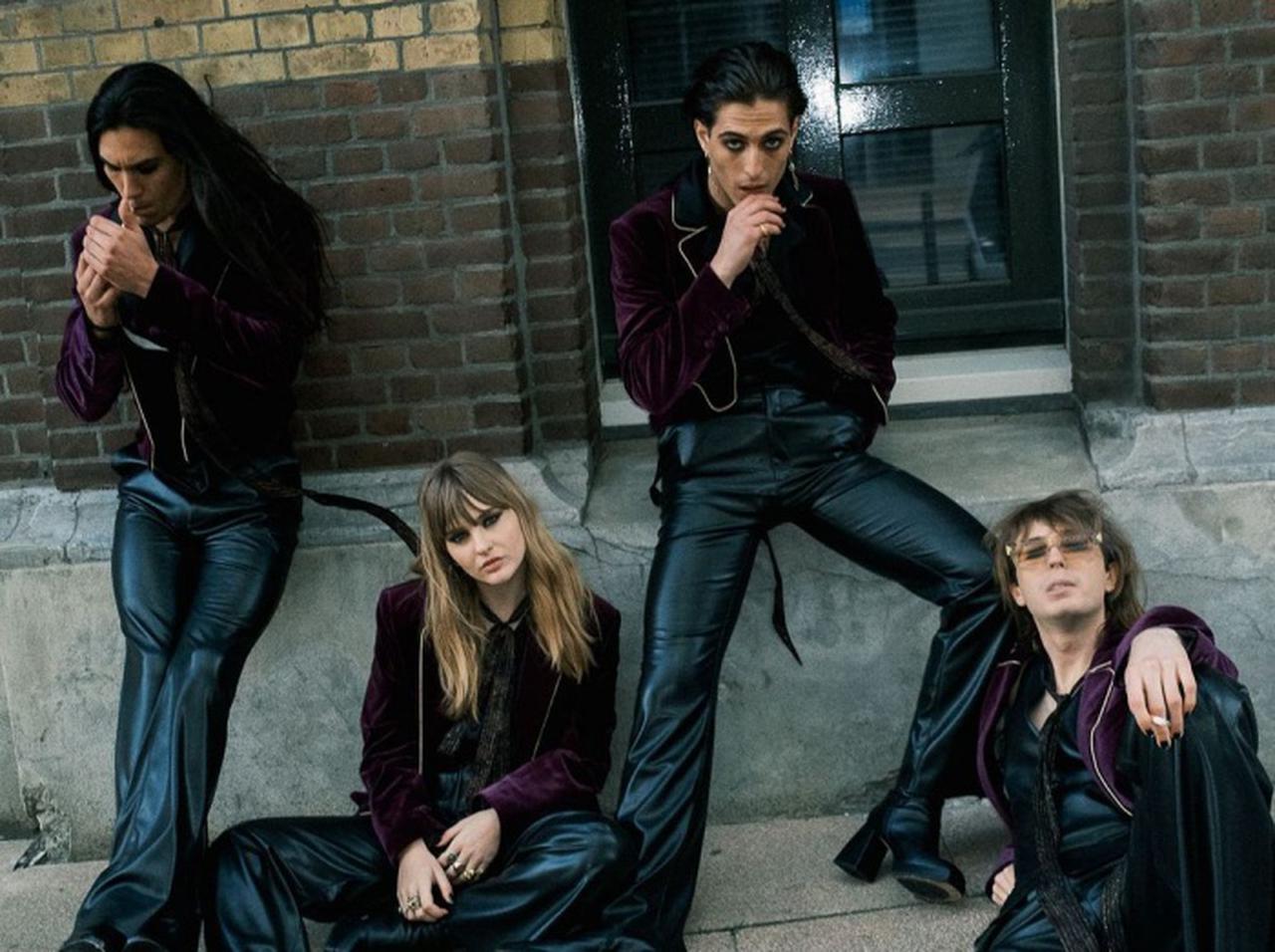 日本でも人気急上昇中のマネスキン、日本のファンに向けたTikTok LIVEの配信が決定