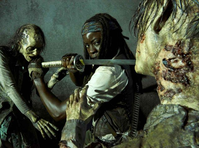 『ウォーキング・デッド』ミショーン役、武器が「日本刀」だと知った時の反応は？