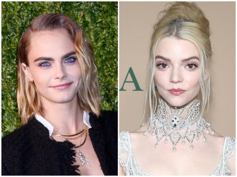 カーラ・デルヴィーニュ、アニャ・テイラー＝ジョイとおソロいのシューズでショーへ