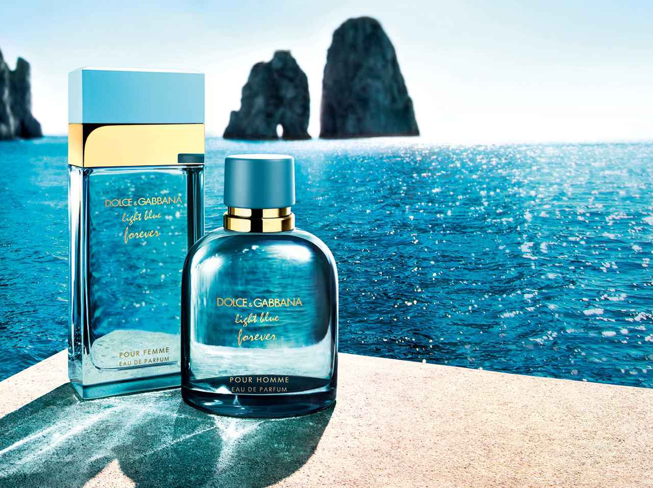 ドルチェ&ガッバーナ、大ヒット香水「ライトブルー」の新作が登場