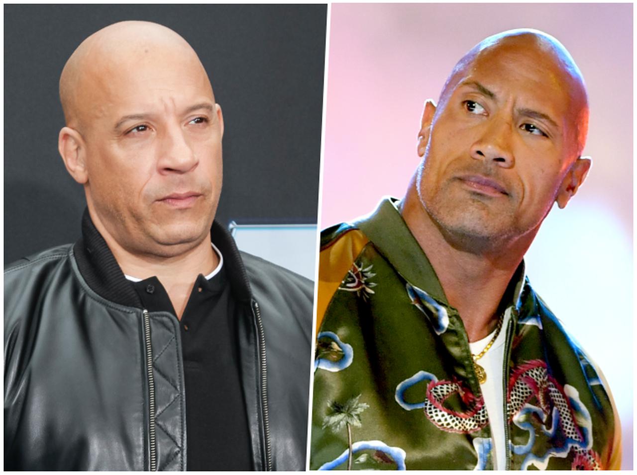 『ワイスピ』ヴィン・ディーゼル、ドウェイン・ジョンソンとの「確執」について口を開く