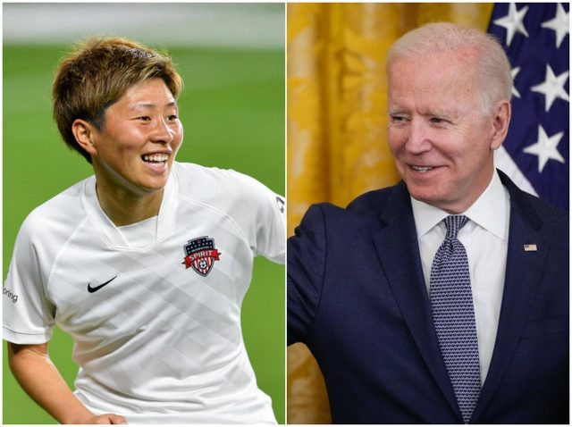 バイデン大統領、トランスジェンダーであることを公表した横山久美を称える