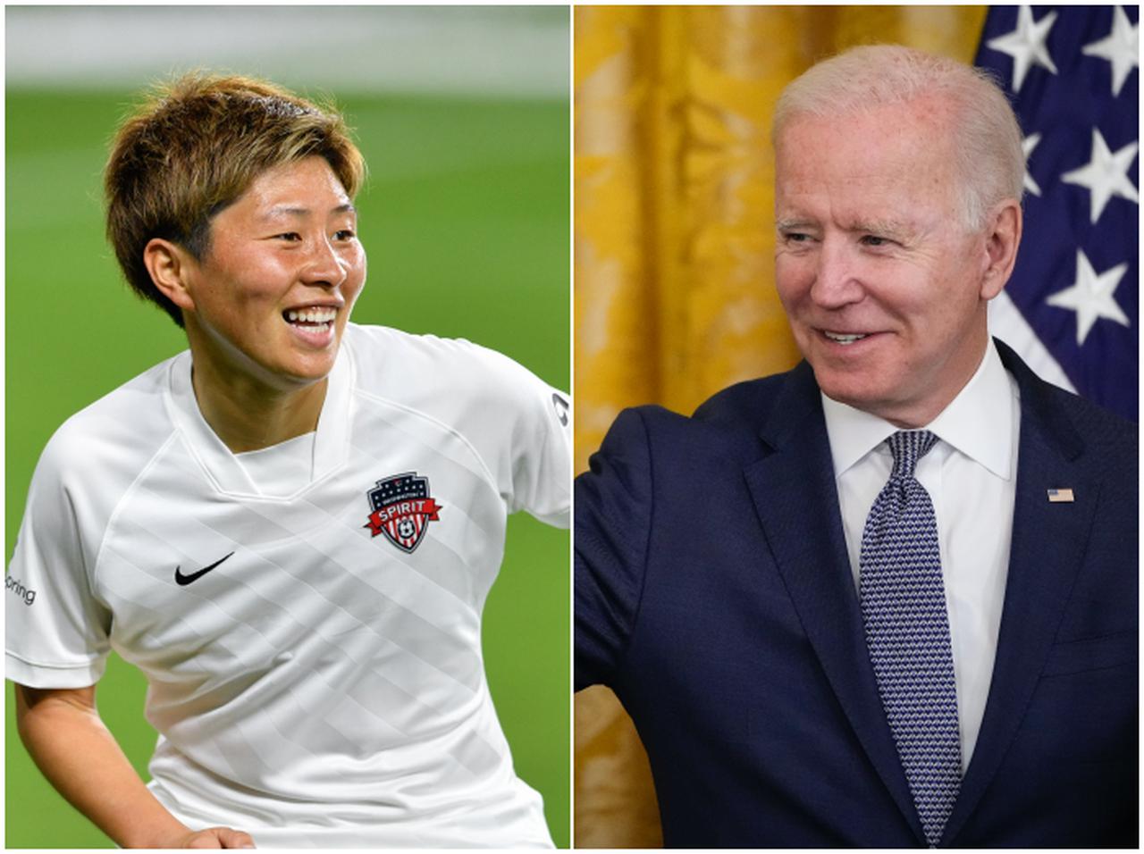 バイデン大統領、トランスジェンダーであることを公表した横山久美を称える