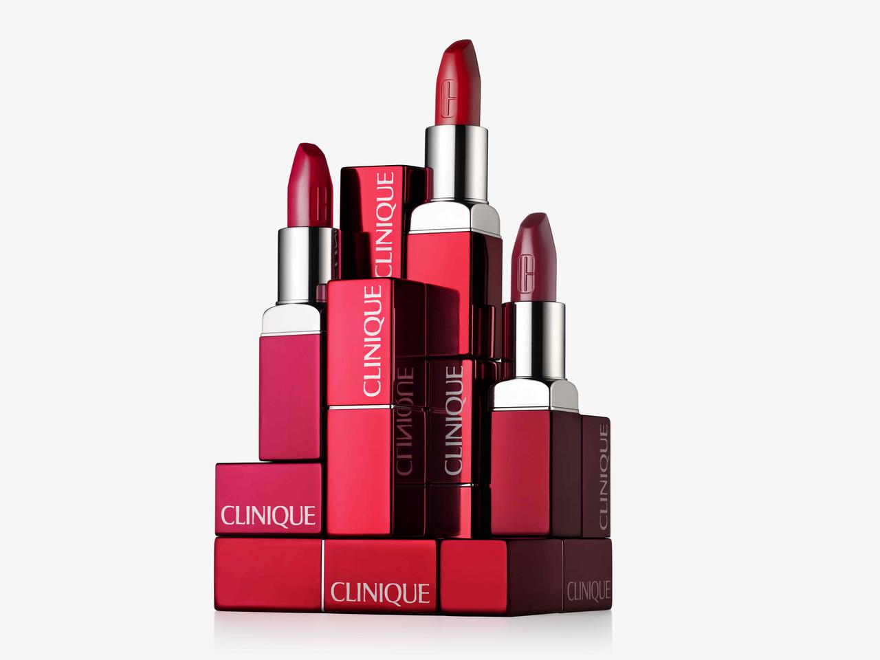 クリニーク、肌トーンからぴったりな色を導き出す赤リップ「クリニーク ポップ レッド」が新登場