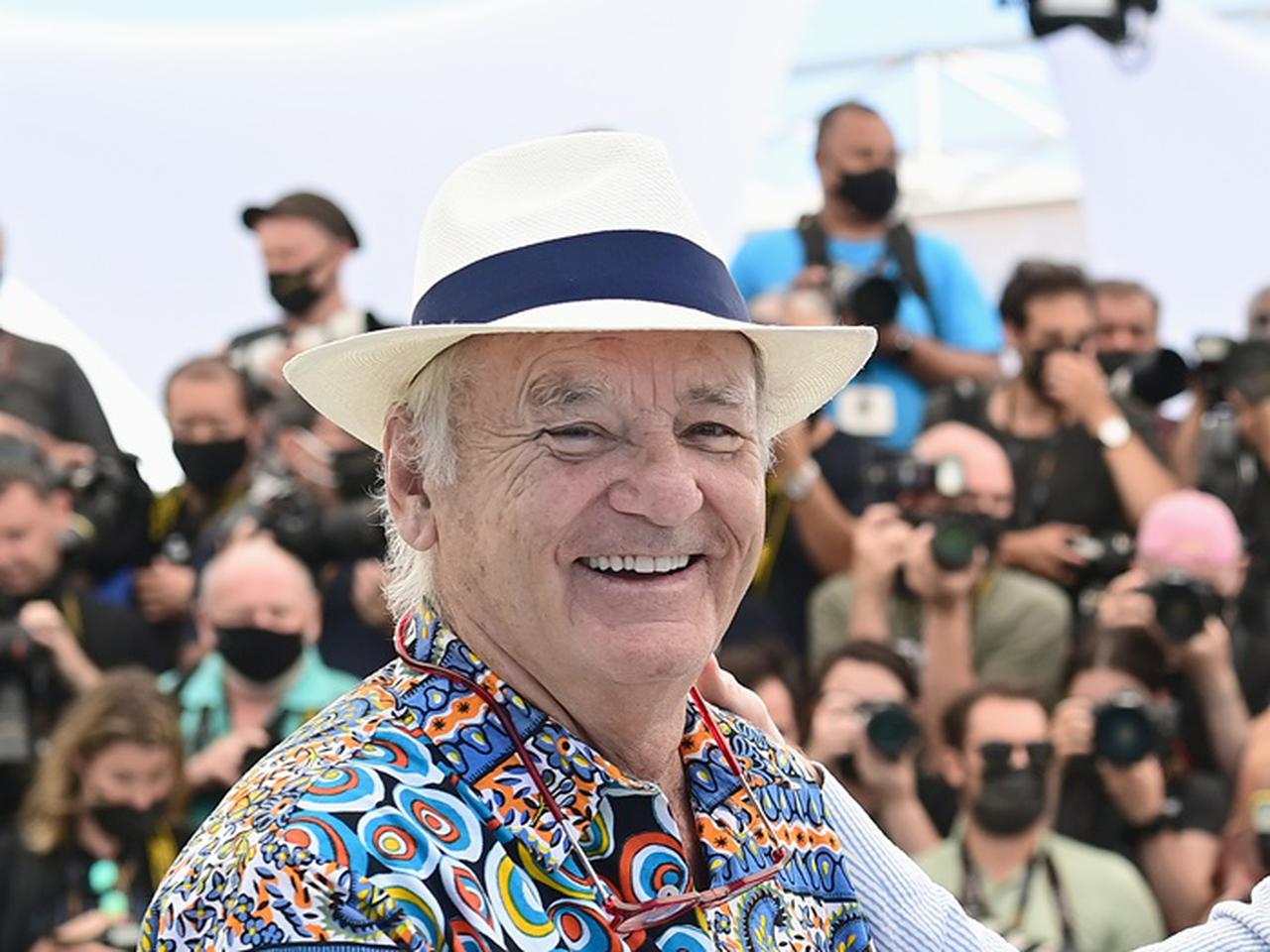 ビル・マーレイ、マスクのクセが強すぎる