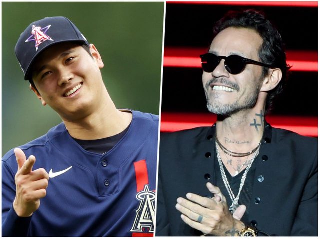 大谷翔平と記念撮影をした人気シンガー、「俺の背が低いわけじゃない」とぼやく