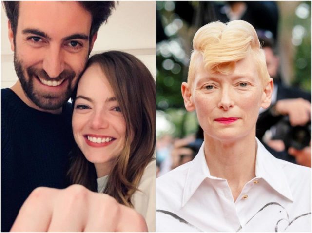 エマ・ストーン、夫と一緒に映画を制作！ティルダ・スウィントンが出演か