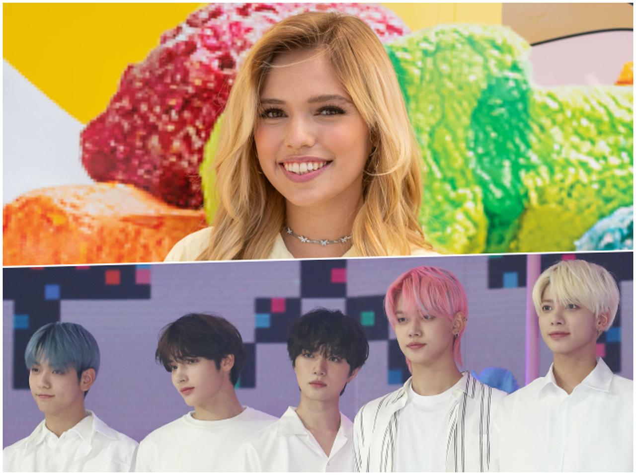 セイレム・イリース、新曲を一緒に手掛けたTXTから「贈り物」が届いたことを報告