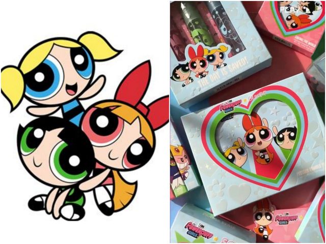 『パワーパフガールズ』のコラボコスメが登場！限定アイパレット＆リップがお目見え