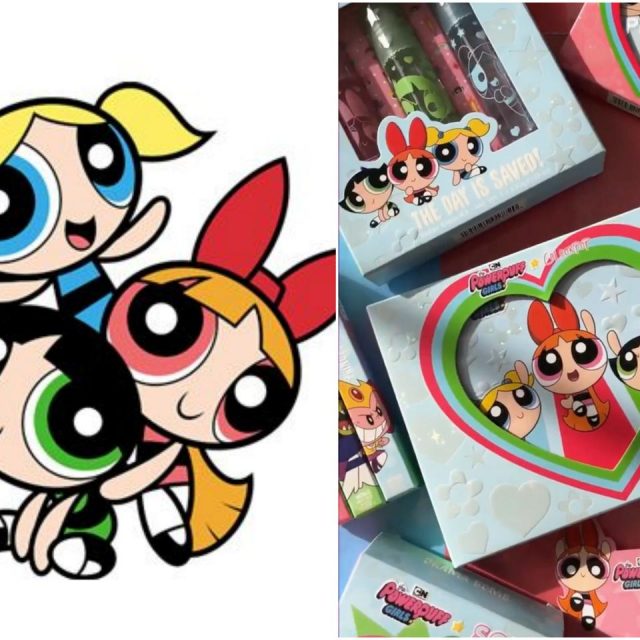『パワーパフガールズ』のコラボコスメが登場！限定アイパレット＆リップがお目見え