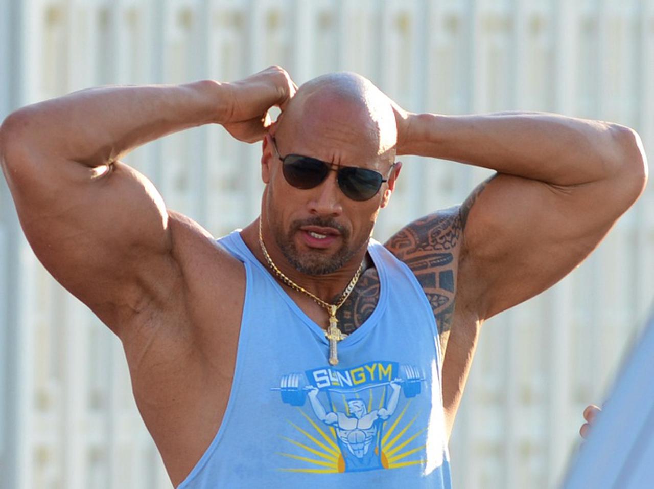 ドウェイン・ジョンソン、野生生物のせいでジムに行くのが困難に…衝撃の動画がコチラ