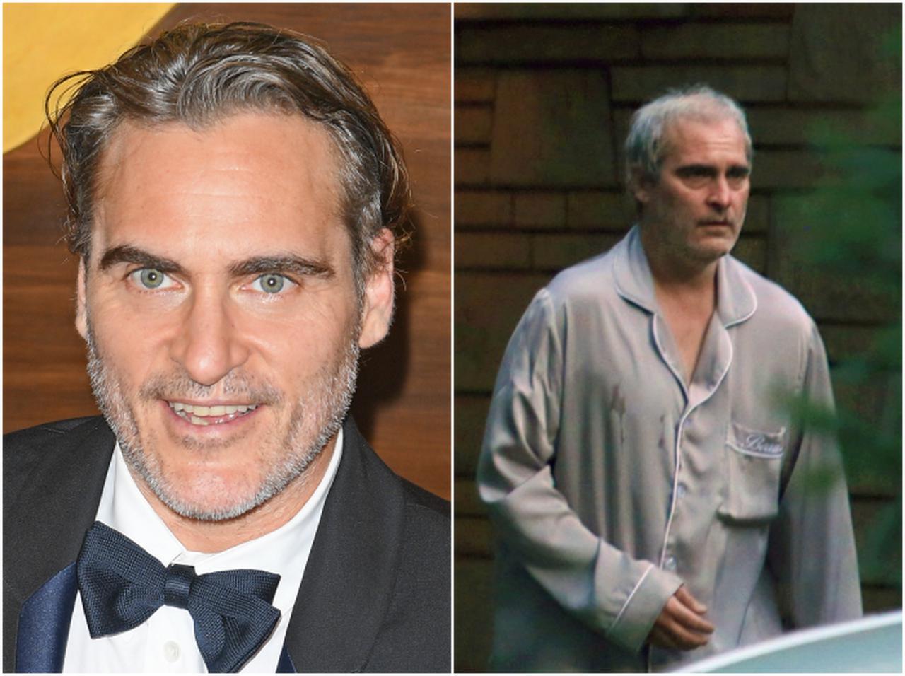 ホアキン・フェニックスが激変!髪は薄く、真っ白に!