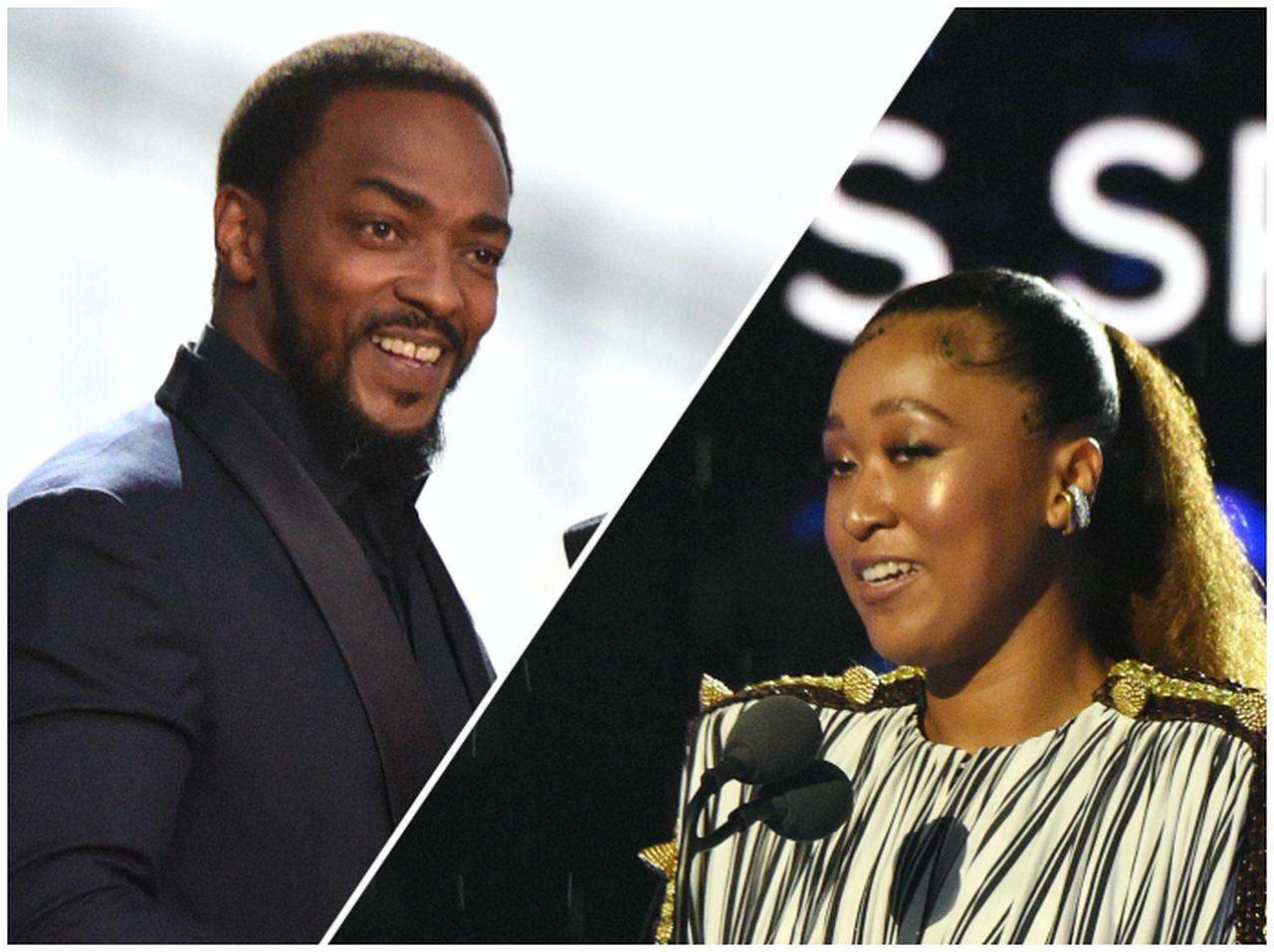 新キャプテン・アメリカ役のアンソニー・マッキー、「大坂なおみへの罰金処分」に苦言を呈する【ESPYアワード】