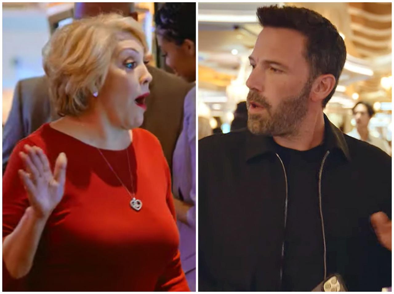 ベン・アフレック、ジェニファー・ロペスの“母親”と新CMで共演