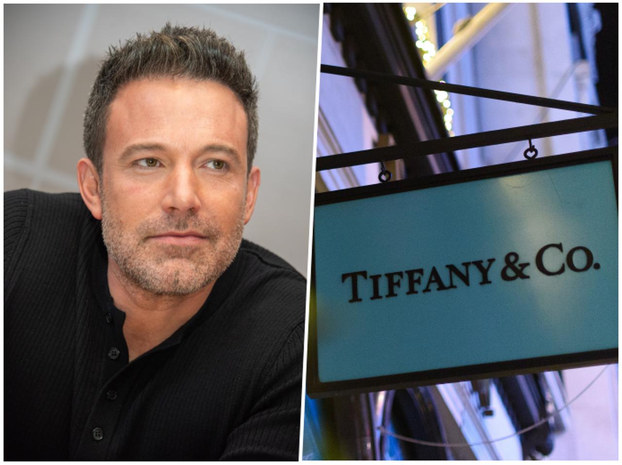 ベン・アフレック、ティファニーで「婚約指輪」を見ているところを激写される