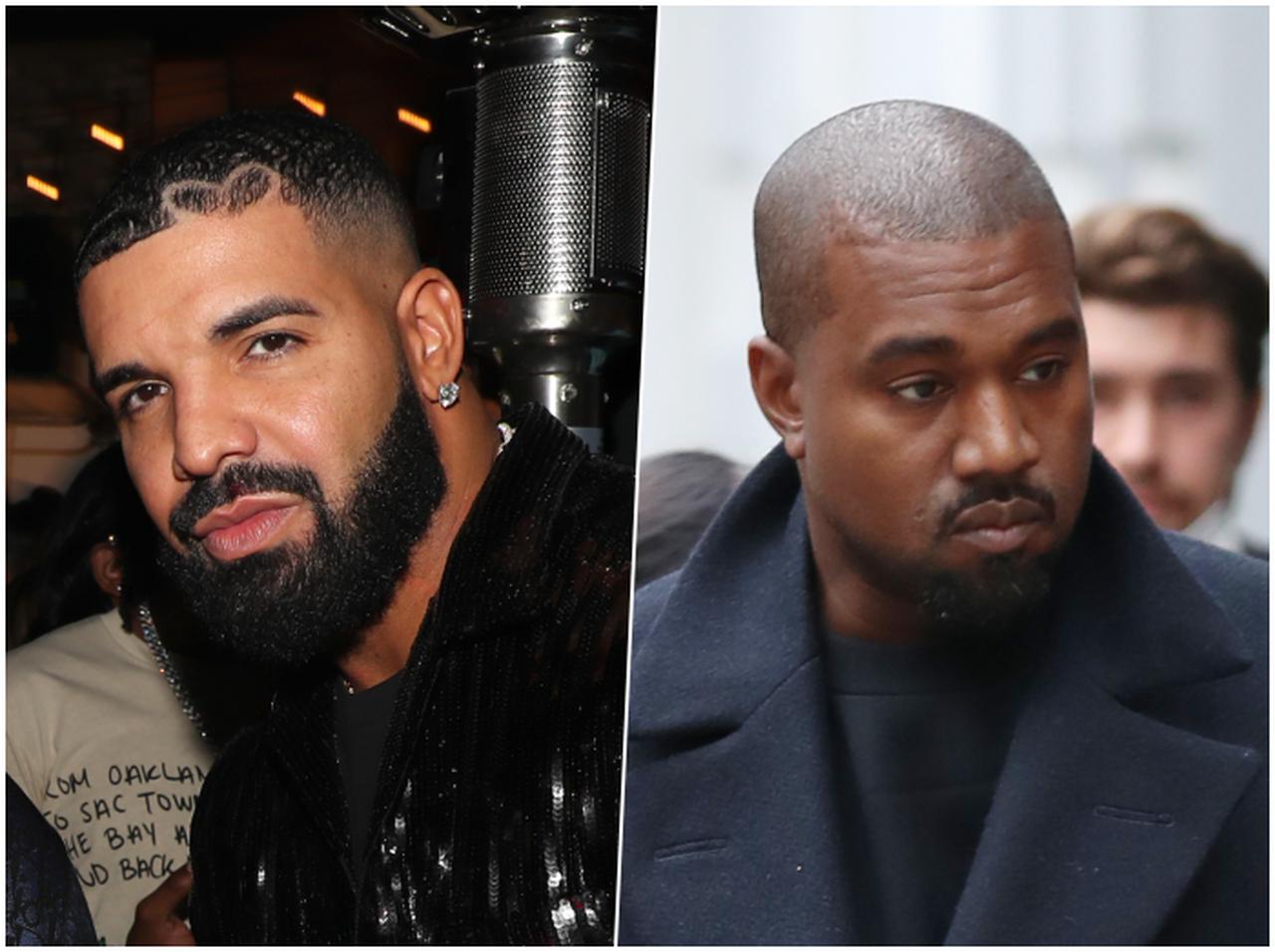 ドレイク、自宅の住所をバラしたカニエ・ウェストを「嫉妬レベル4」とからかう