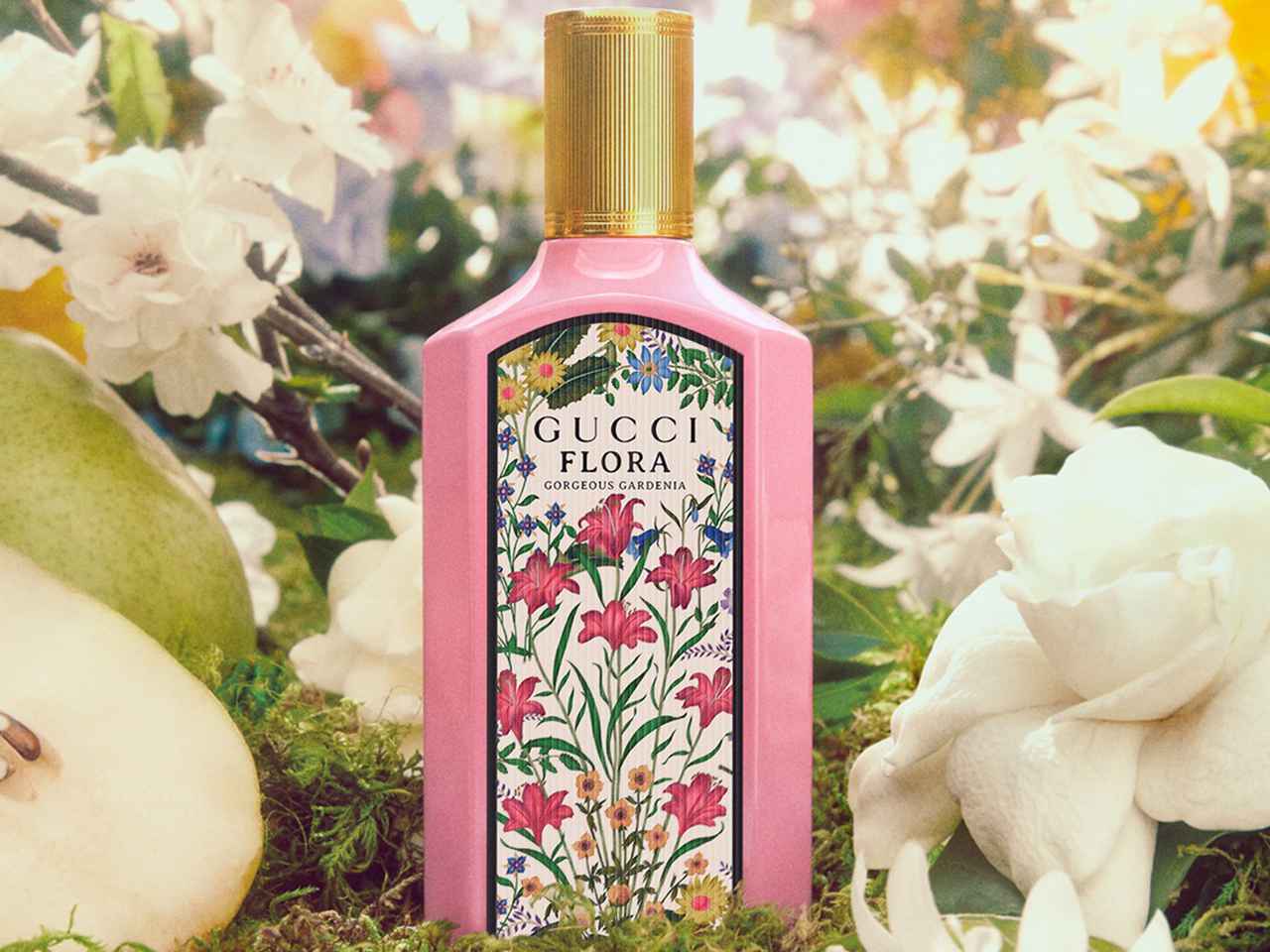 グッチ、新フレグランス「フローラ ゴージャス ガーデニア」が誕生!喜びに満ちた幻想的なガーデニアの香り