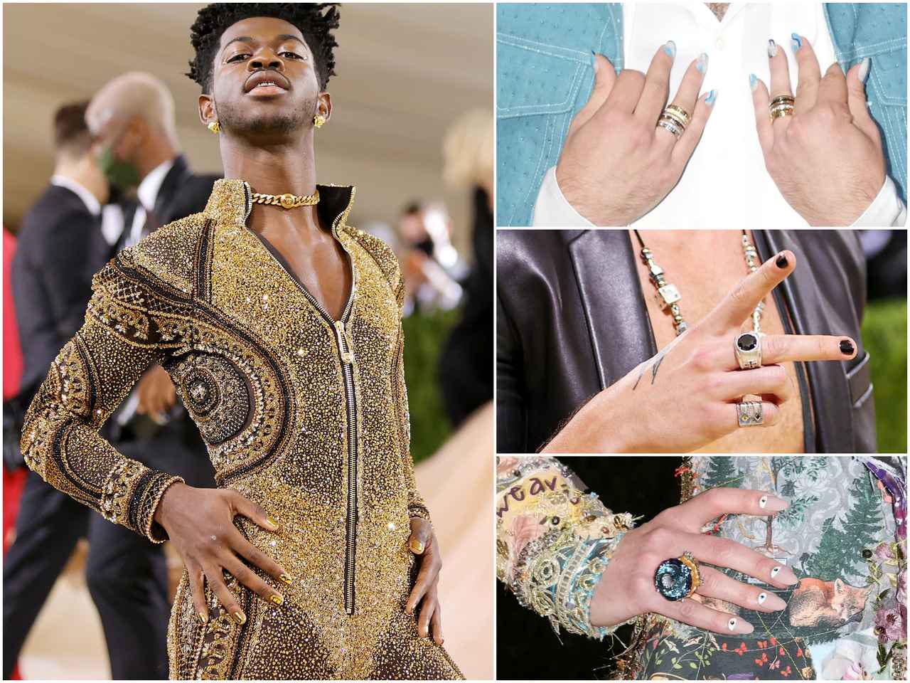 今年は「メンズネイル」がアツい!男性セレブたちの指先に注目【メットガラ2021】