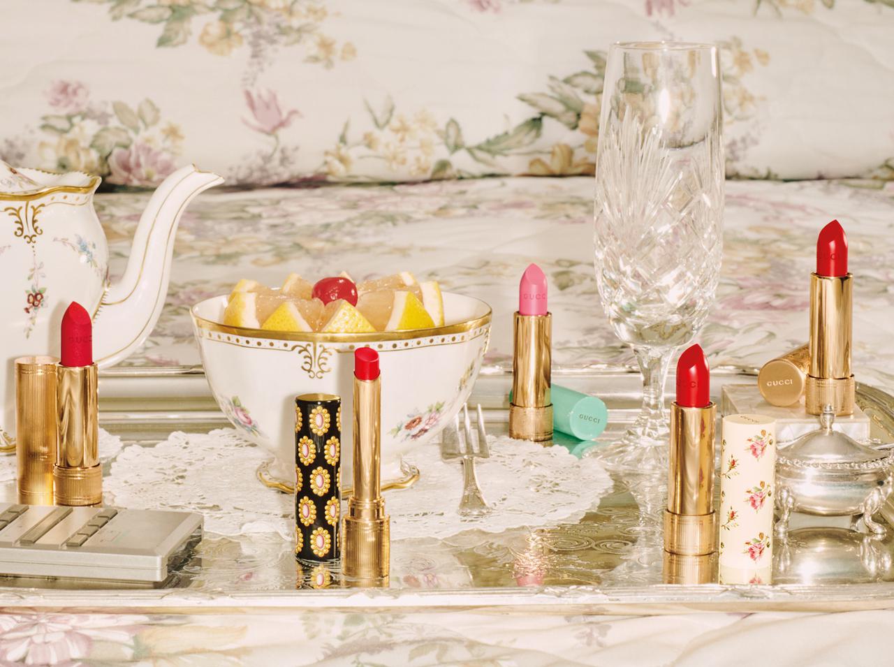 グッチのビューティライン、グッチのショップでも販売開始