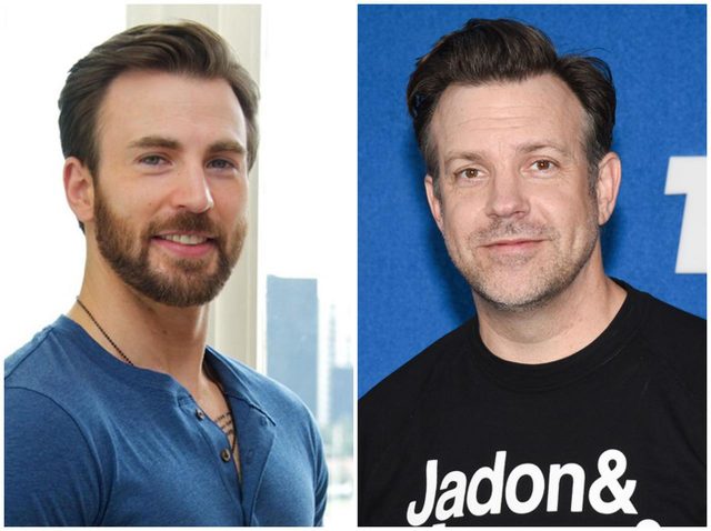 ジェイソン・サダイキス、クリス・エヴァンスのスーツとそっくりなものを着用