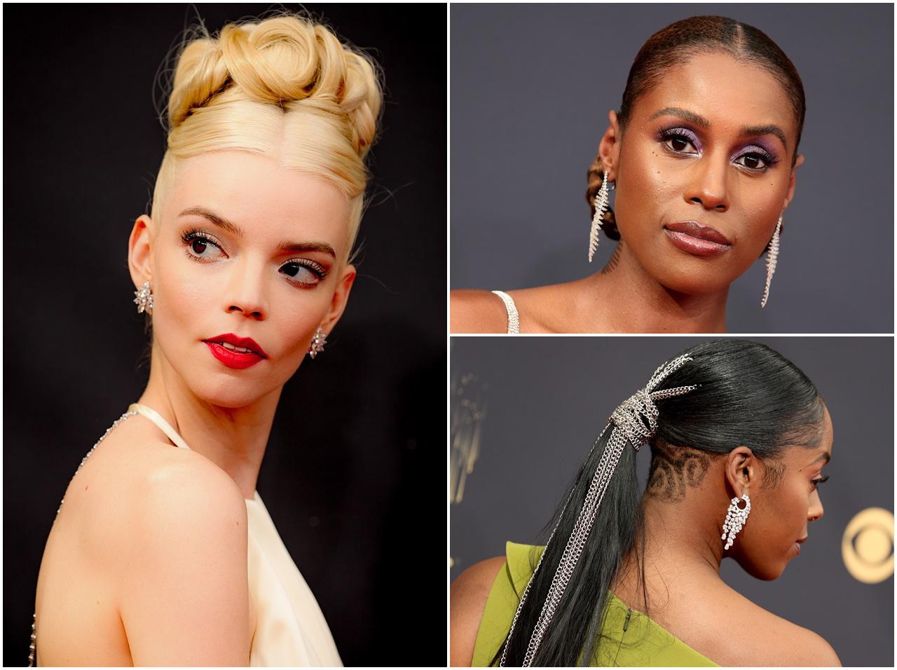 王道アレンジにひとひねり！セレブのオシャレなアップヘア4選【エミー賞】